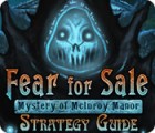 Fear For Sale: Mystery of McInroy Manor Strategy Guide 게임