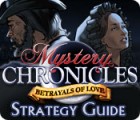 Mystery Chronicles: Betrayals of Love Strategy Guide 게임