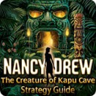 Nancy Drew: The Creature of Kapu Cave Strategy Guide 게임