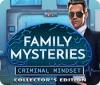 Family Mysteries: Criminal Mindset Collector's Edition 게임