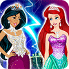 Jasmine vs. Ariel Fashion Battle 게임