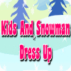 Kids And Snowman Dress Up 게임