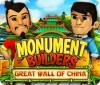 Monument Builders: Great Wall of China 게임